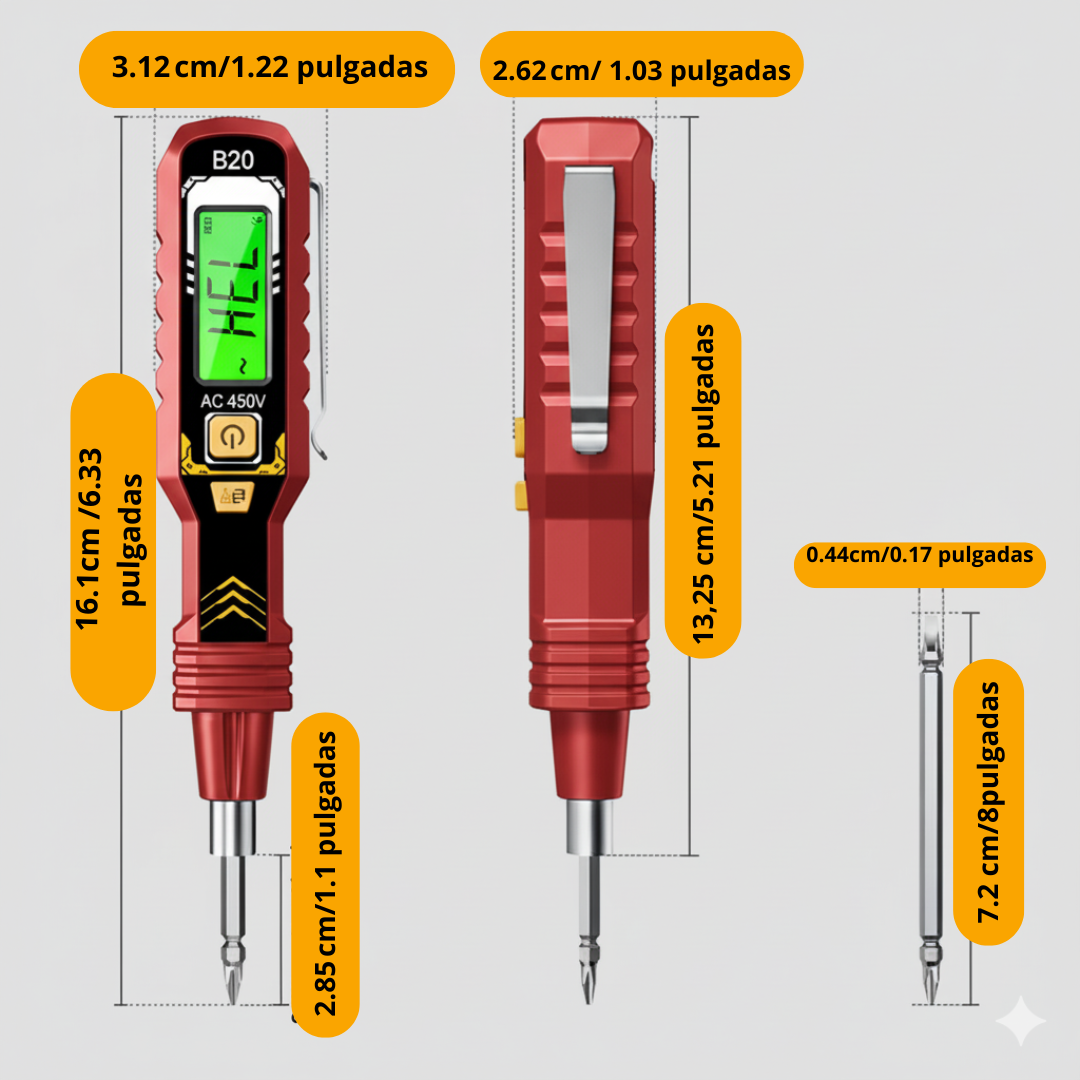 Comprobador de tensión eléctrico