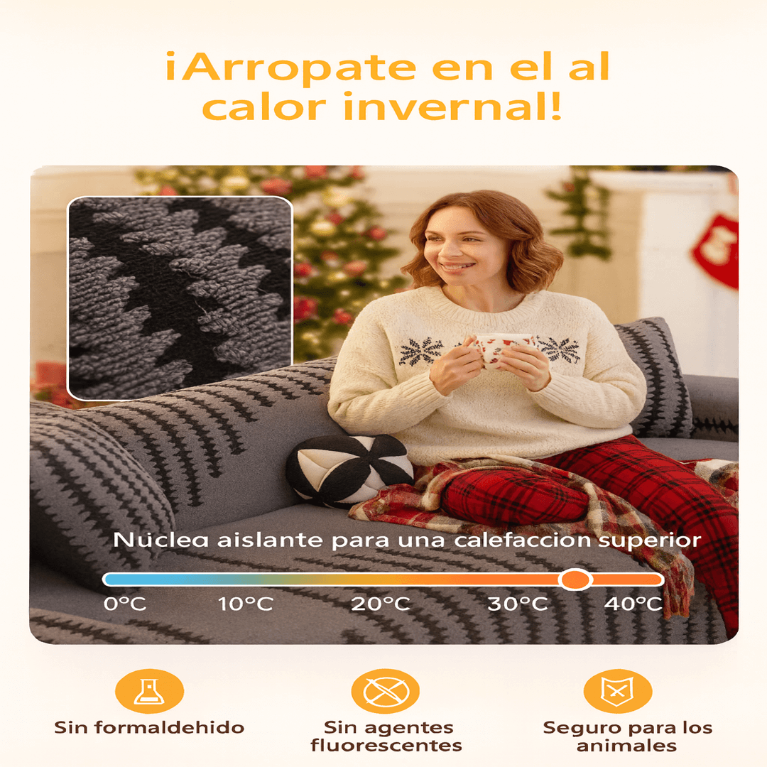 Funda elastica para sofa de tela italiana