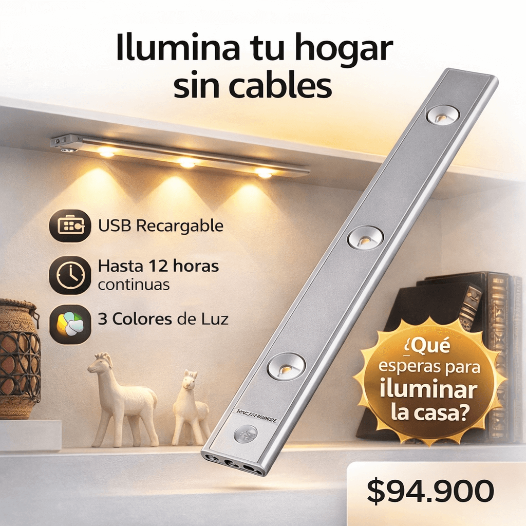 Barra de luz led decorativa