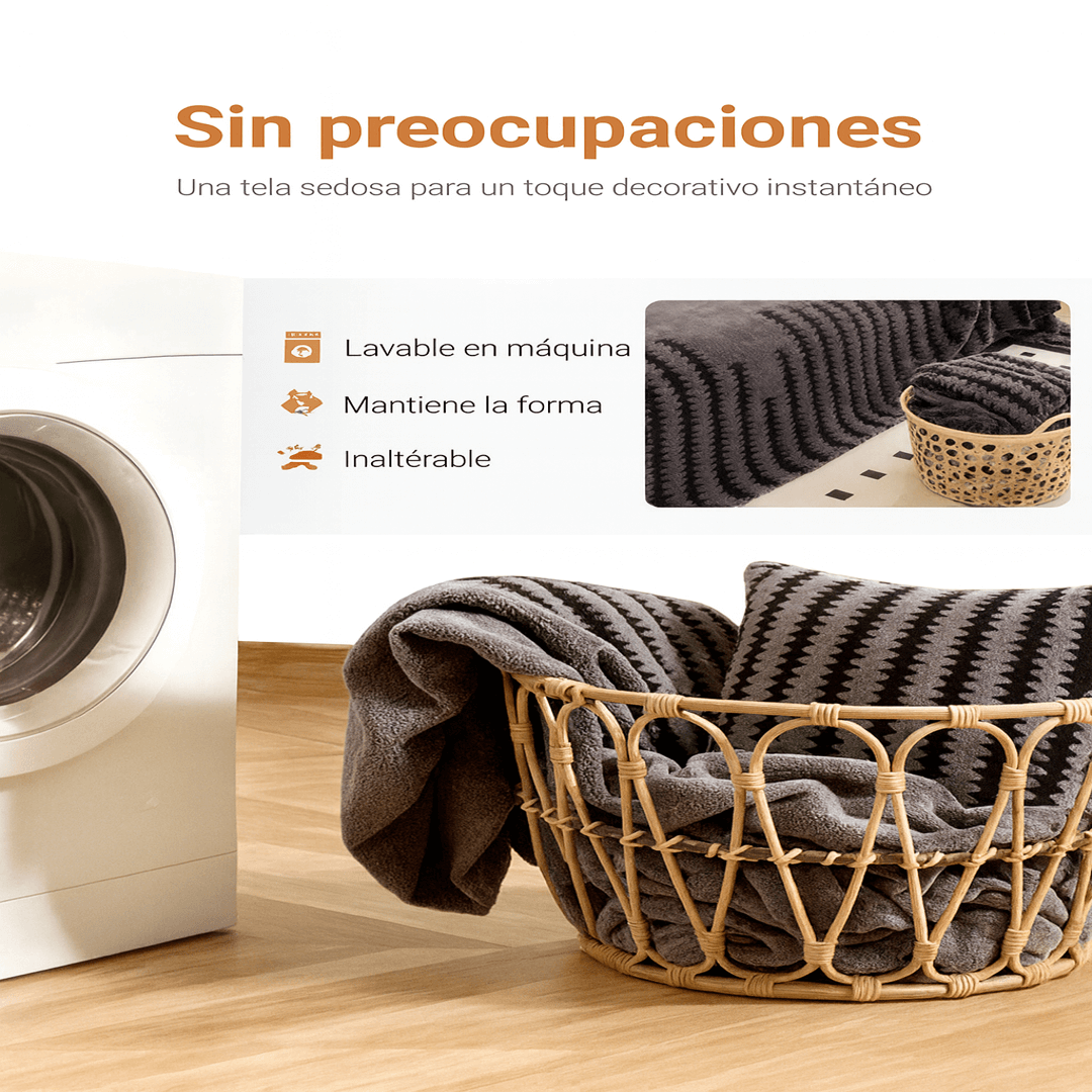 Funda elastica para sofa de tela italiana